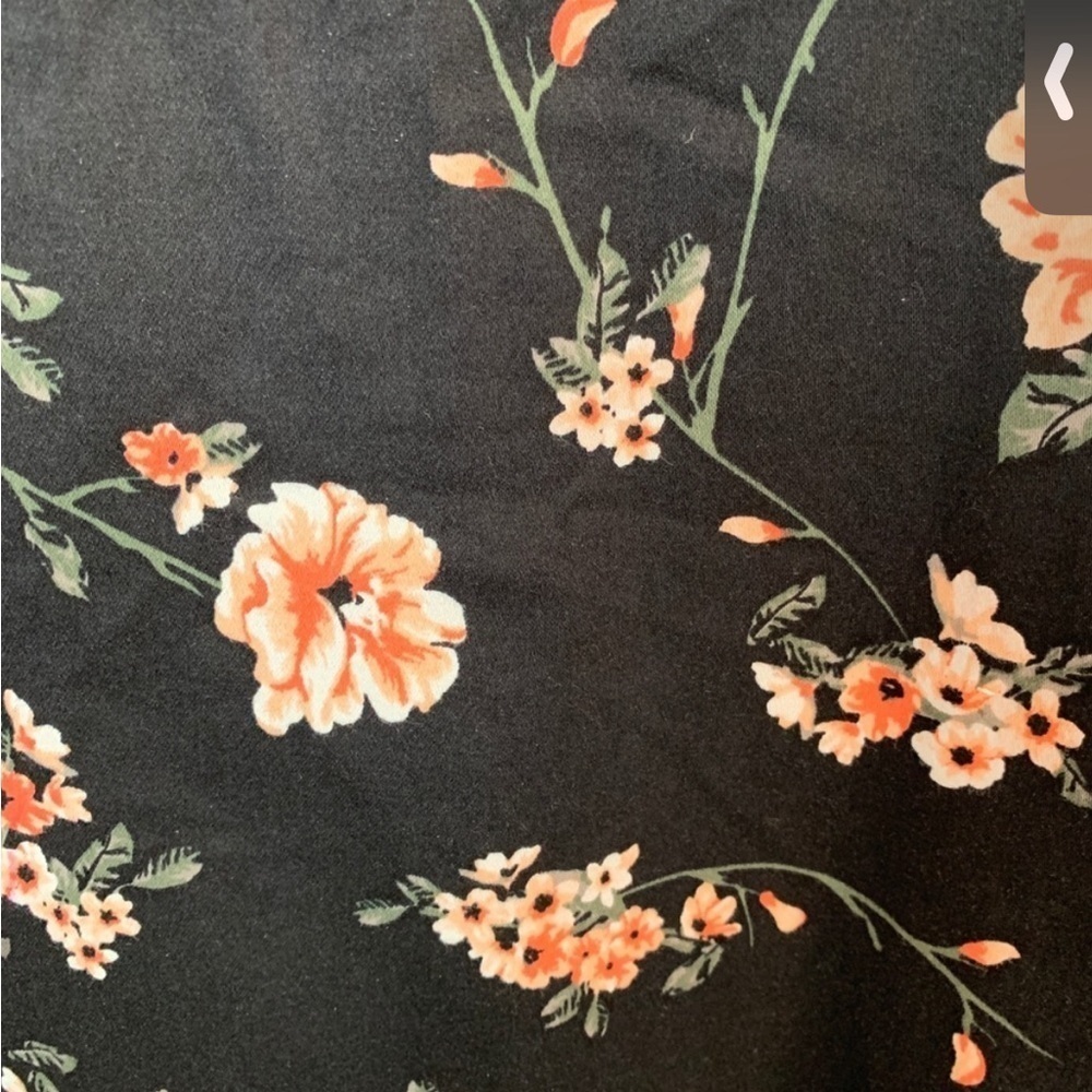 TORRID Floral Print Georgette Midi Dress Size 10 - Picture 14 of 16